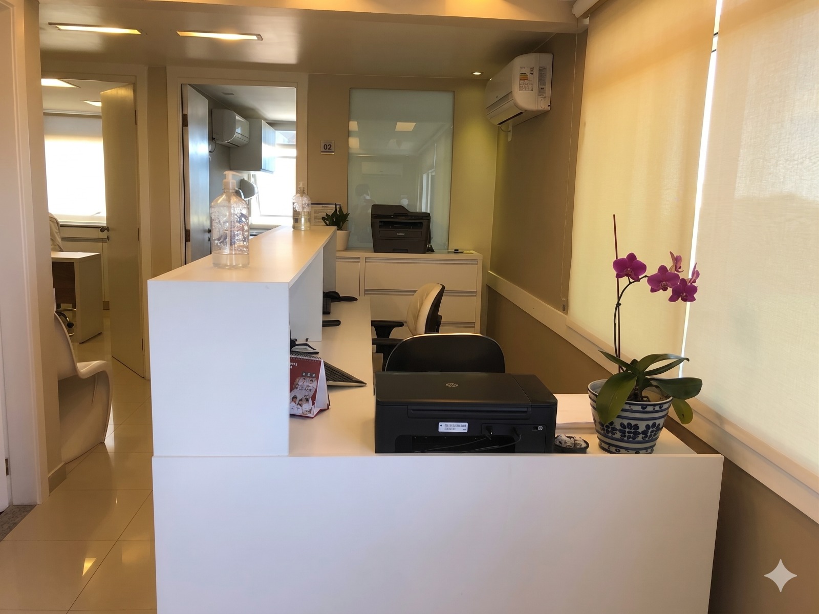 Recepção da AM Clínica