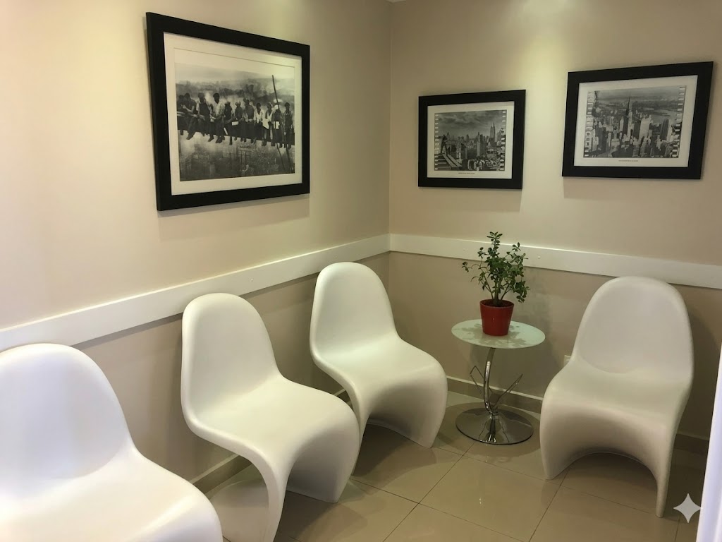 Sala de espera da AM Clínica